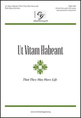Ut Vitam Habeant Unison/Two-Part choral sheet music cover